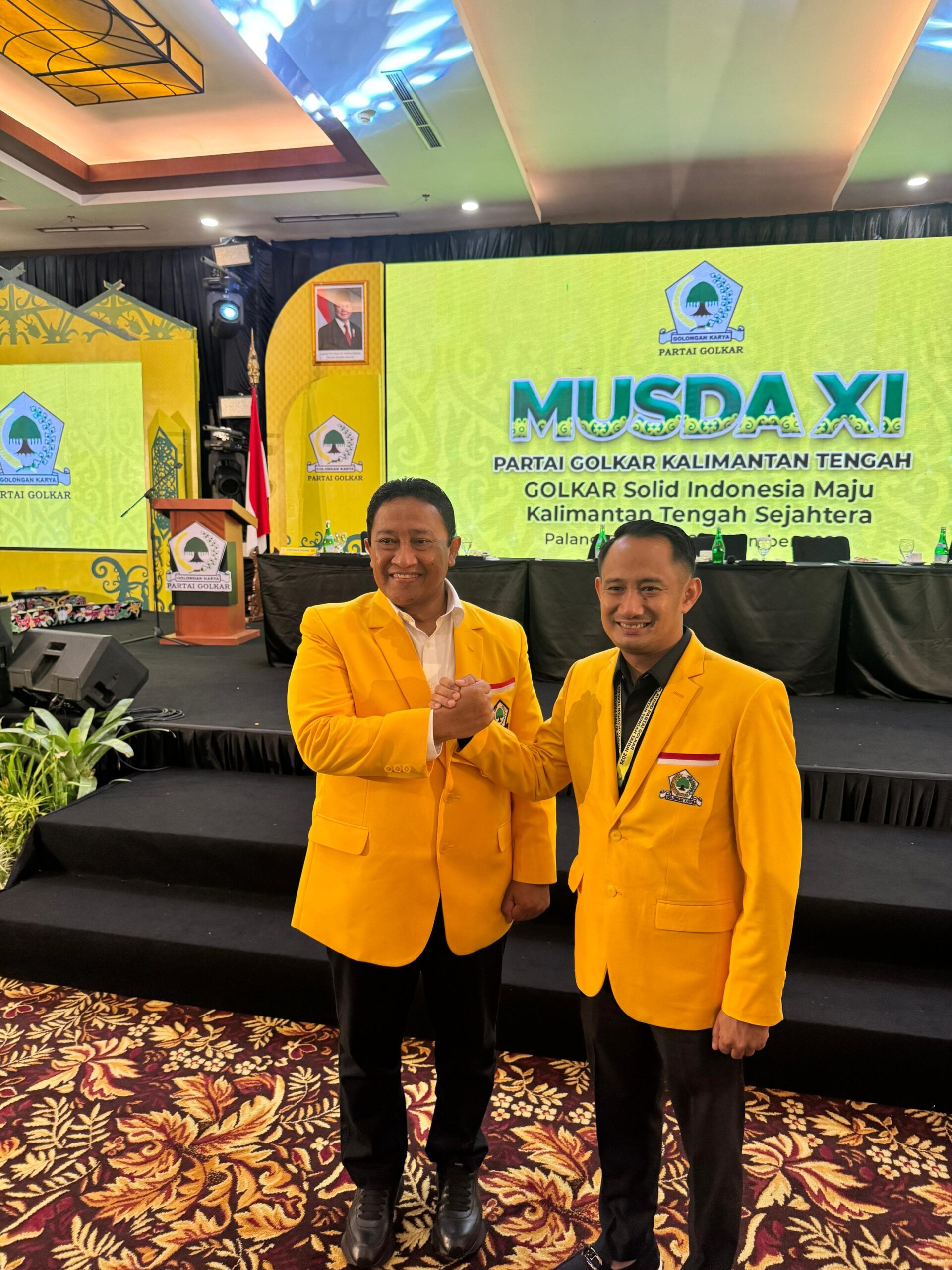 MUSDA GOLKAR-Edy Pratowo Ketua, Fairid Naparin Sekretaris