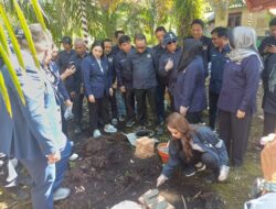 Andina Narang Letakan Batu Pertama Pembangunan Kantor NasDem Kotim