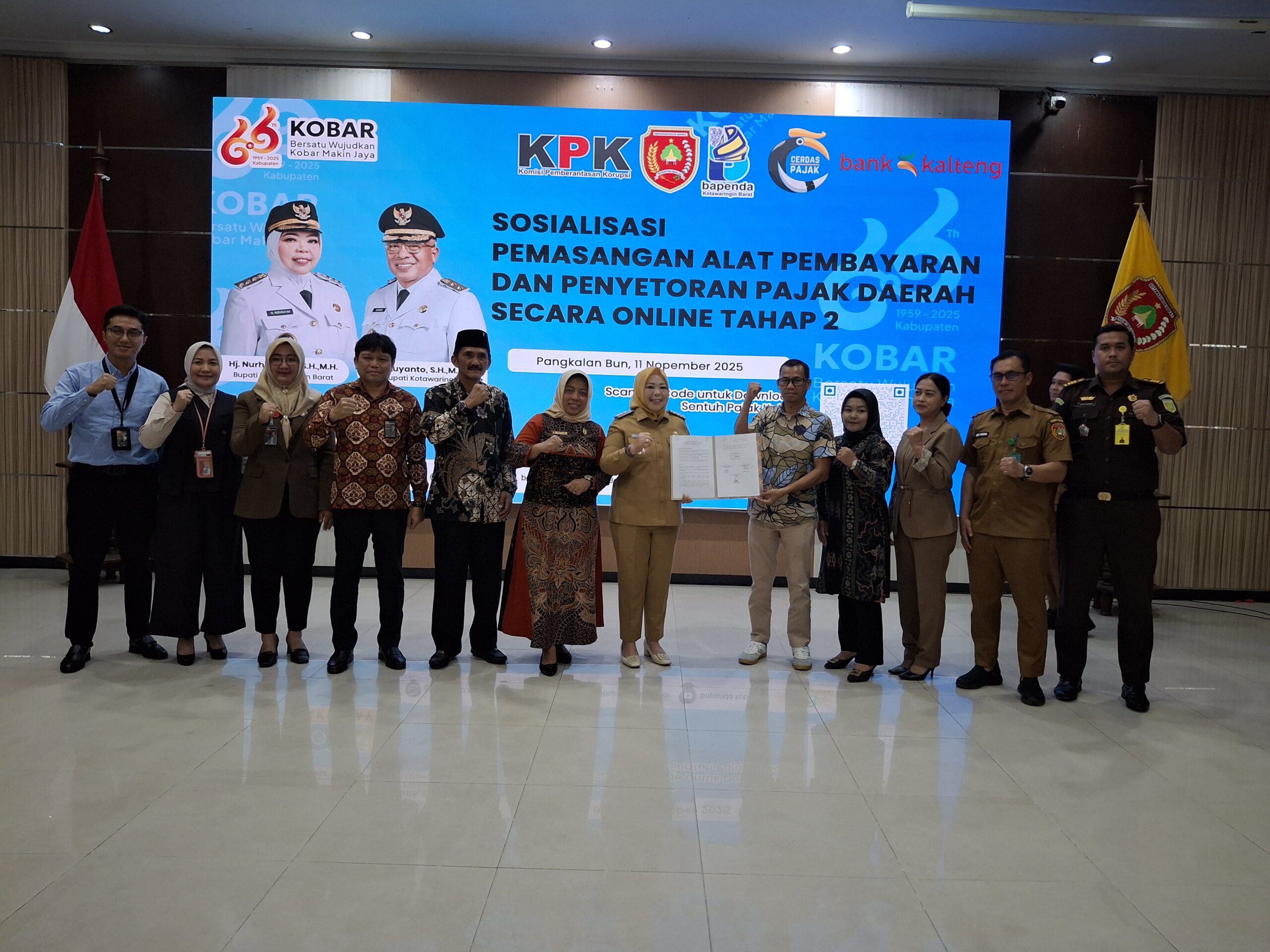 DUKUNG OPTIMALISASI PAD-Bank Kalteng Sediakan 180 Unit Mesin EDC 