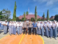 BHABINKAMTIBMAS-Polsek Pangkalan Banteng Sosialisasi di SMKN 1
