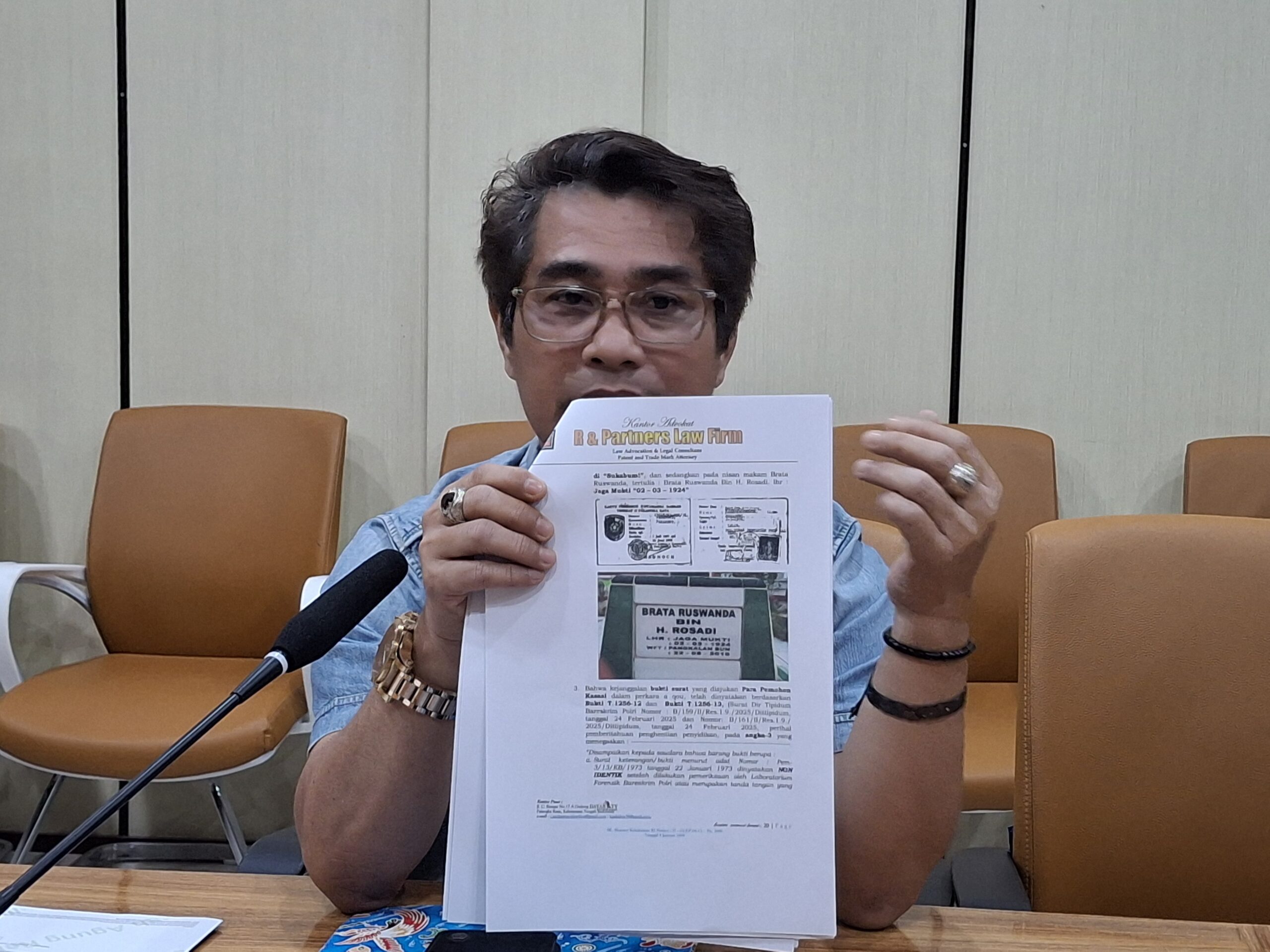 KASUS LAHAN DEMPLOT PERTANIAN KOBAR-Rahmadi Ajukan Kontra Memori Kasasi ke MA