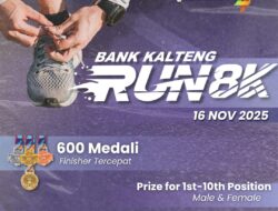 Bank Kalteng Run 2025 Siap Warnai Palangka Raya dengan Semangat HUT Ke-64