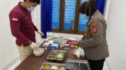 Polisi Cek Menu MBG Sebelum Dibagikan 