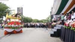 Bupati Mura Hadiri Pawai Taaruf MTQH Ke-XXXIII Tingkat Provinsi Kalteng