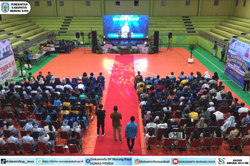 Bupati Heriyus Hadiri Malam Anugerah Pemuda Berprestasi dan Penutupan Pekan Kreativitas Pemuda