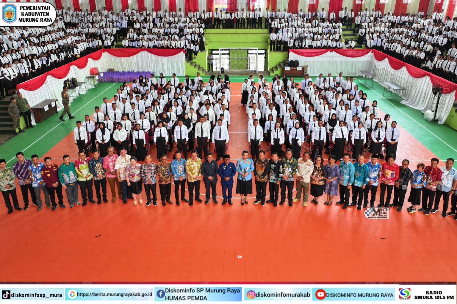 Bupati Mura Serahkan SK Pengakatan Kepada Ribuan PPPK Paruh Waktu