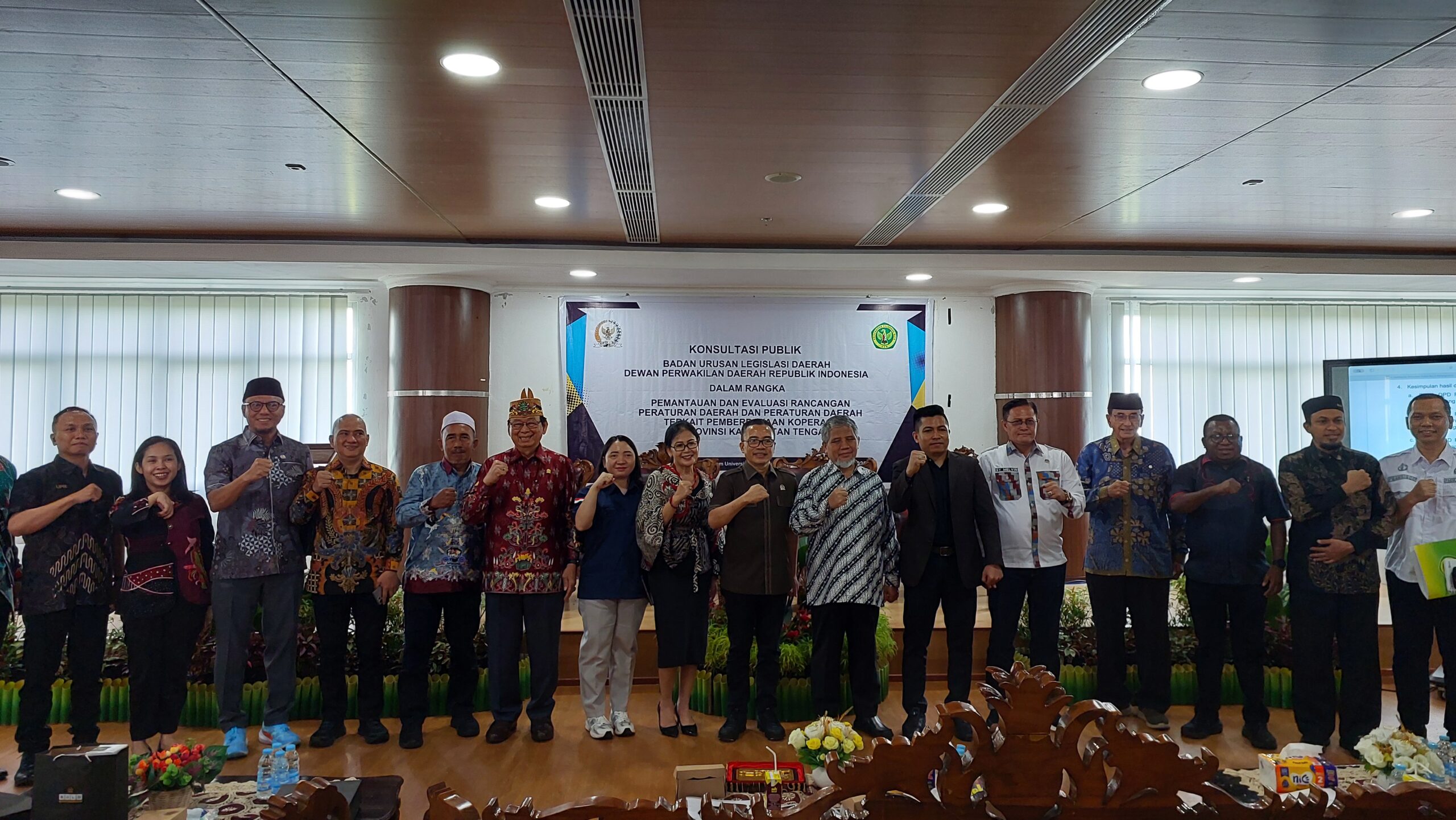 BULD DPD RI Gelar Konsultasi Publik-Dorong Penguatan Regulasi Koperasi di Kalteng