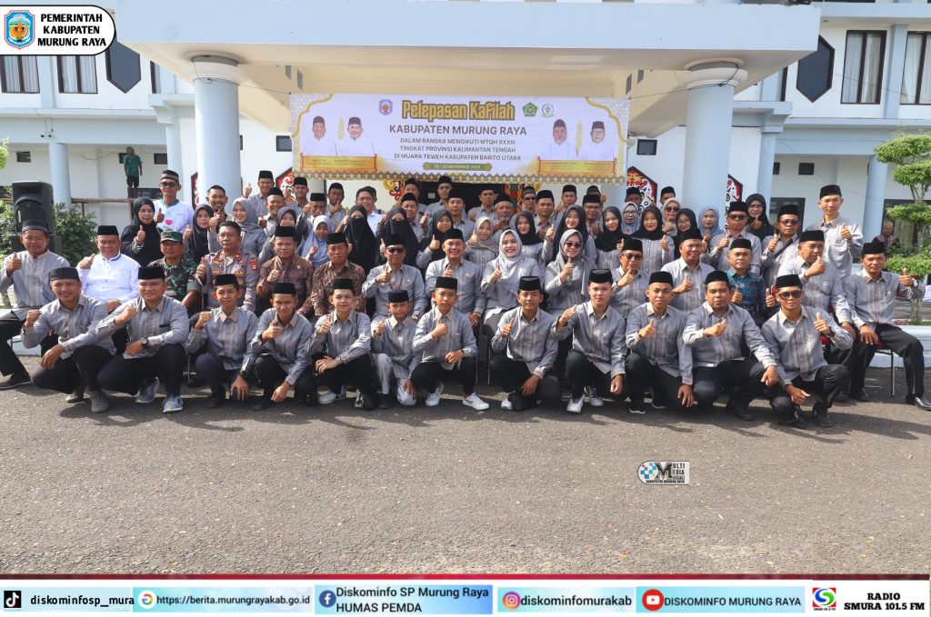 Bupati Mura Lepas Peserta Yang Ikuti MTQH Ke-XXXIII Tingkat Provinsi