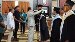 Teras Narang dan Gubernur Hadiri Wisuda Universitas Kristen Palangka Raya