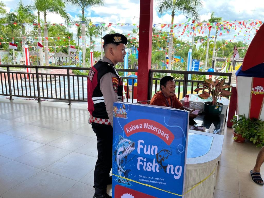 Jaga Kamtibmas, Satsamapta Patroli ke Kalawa Waterpark