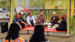 Bupati Lamandau Hadiri Ritual Adat Padah Pamit Festival Babukung