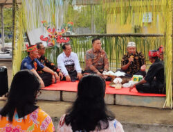 Bupati Lamandau Hadiri Ritual Adat Padah Pamit Festival Babukung