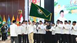 Jusuf Kalla Lantik Agustiar Ketua DMI Kalteng