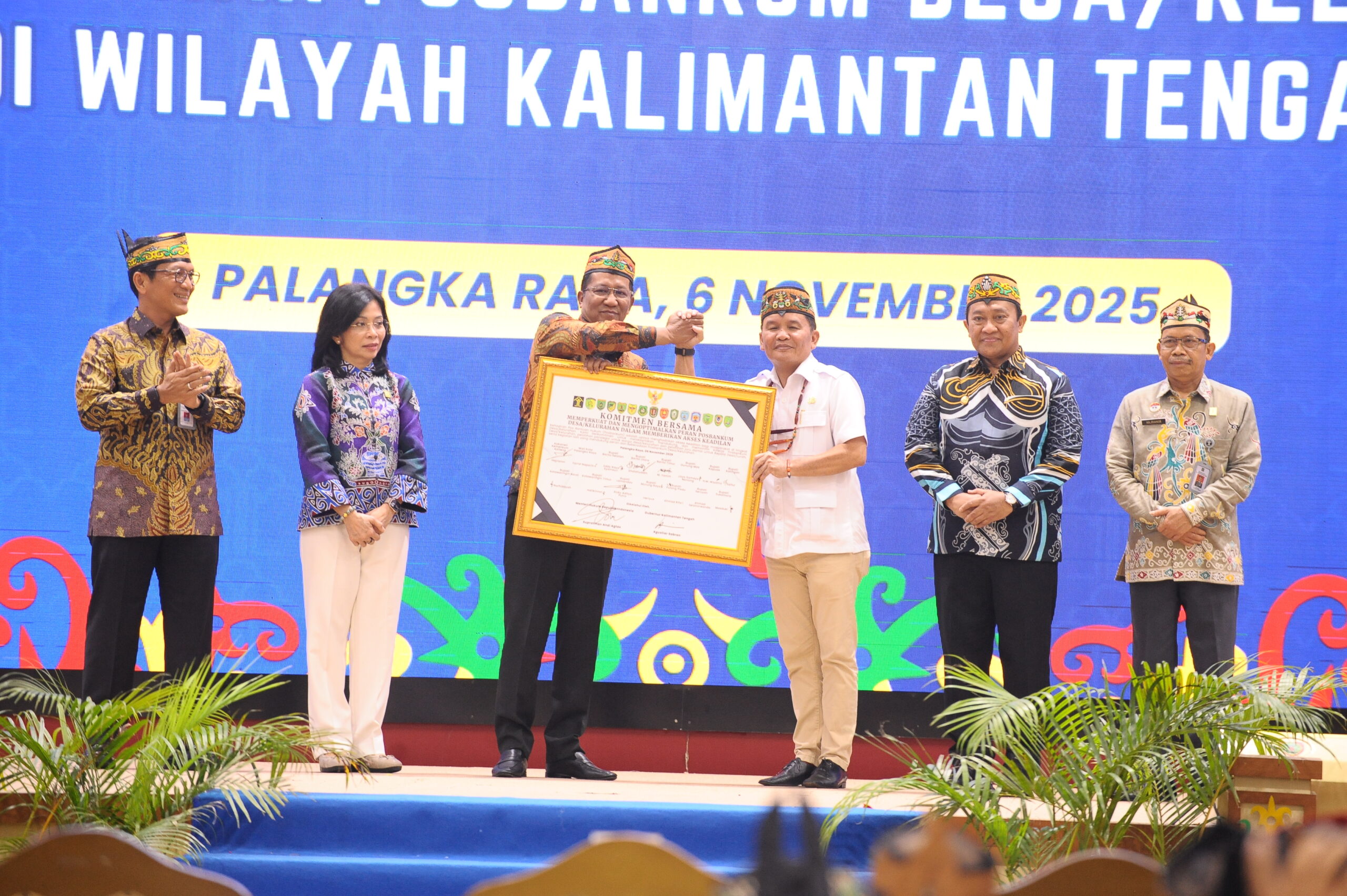 Gubernur Apresiasi Pendirian Posbankum dan Pelatihan Paralegal di Kalteng