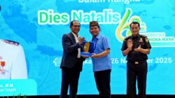 DIES NATALIS KE-62-Gubernur Agustiar Hadiri Kuliah Umum UPR