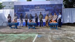 Bea Cukai Pangkalan Bun Musnahkan Barang Ilegal