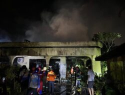 Rumah di Sultan Badarudin Ludes Dilalap Api
