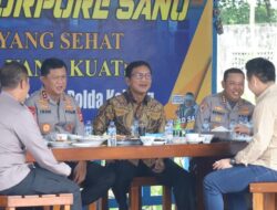 Diskusi Bersama Sekjen Kemenkum RI, Kapolda Dukung Penguatan Posbankum