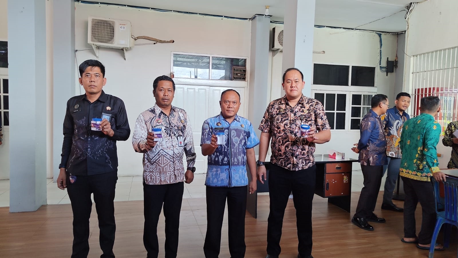 Tegas Perangi Narkoba, 86 Pegawai Lapas Sampit Tes Urine