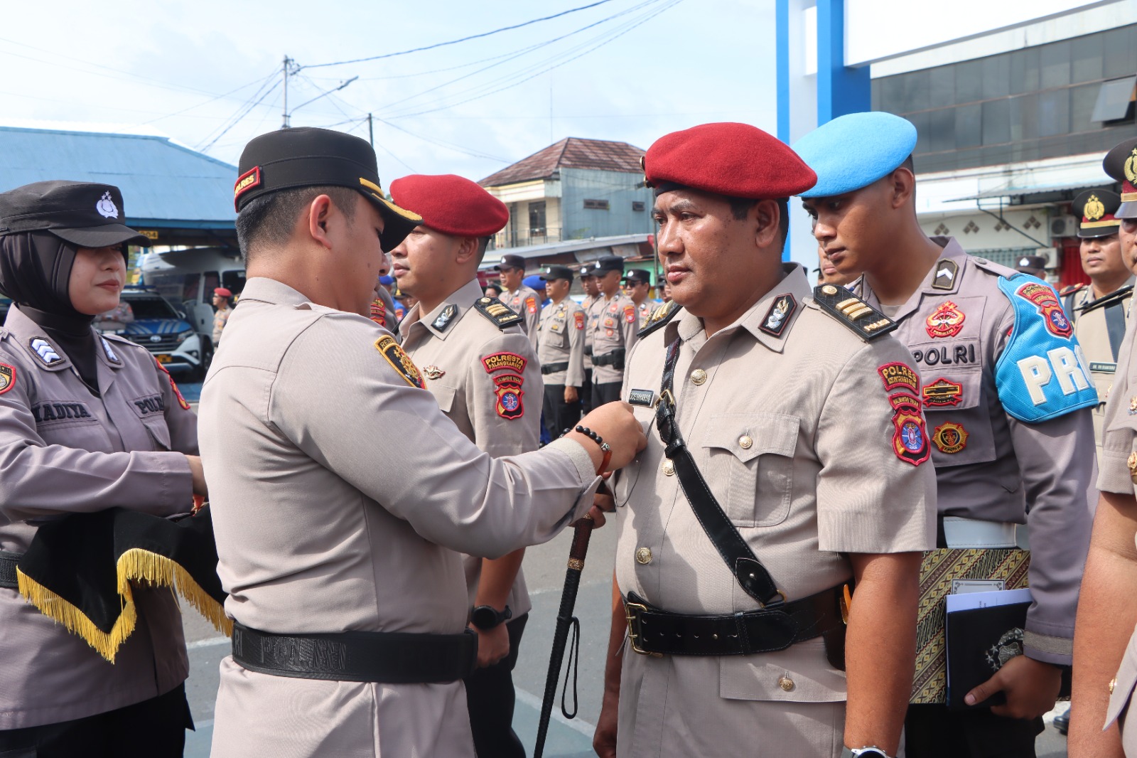 7 Kapolsek di Polres Kotim Resmi Bergeser