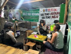 Jaga Palangka Raya Tetap Aman, PPRC Ditsamapta Gencarkan Patroli
