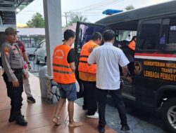 15 Napi Lapas Sampit Dipindah ke Lapas Palangka Raya