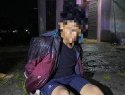 Tertangkap Warga, Pencuri Diamankan Polsek Sabangau