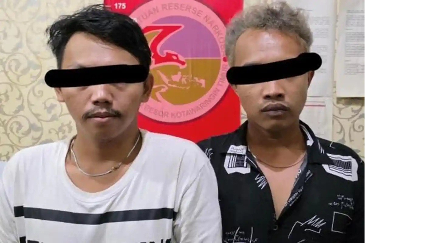 Amankan 2 Pria, Polres Kotim Sita 15,40 Gram Sabu