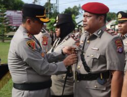 Kapolres Bartim Pimpin Sertijab PJU dan Kapolsek Jajaran