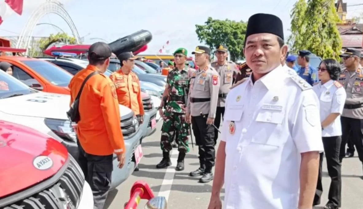 Polres Barsel Gelar Apel Kesiapsiagaan Hadapi Potensi Bencana Hidrometeorologi