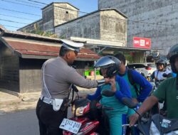 Satlantas Seruyan Sosialisasi Operasi Zebra Telabang