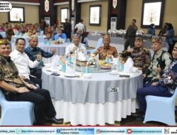 Heriyus Hadiri Pisah Sambut Kajati Kalteng