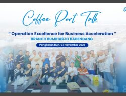 Tingkatkan Kinerja dan Pelayanan, Branch Bumiharjo Bagendang Gelar “Coffee Port Talk”