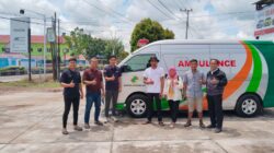 Koperasi Waringin Jaya Sumbang Satu Unit Ambulans untuk Desa Waringin Agung