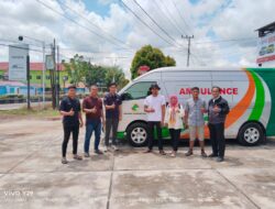 Koperasi Waringin Jaya Sumbang Satu Unit Ambulans untuk Desa Waringin Agung