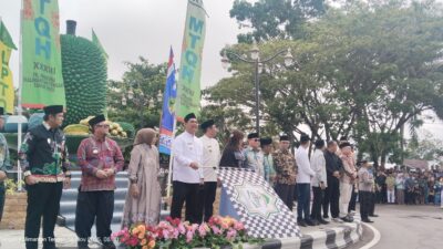 Pawai Ta’aruf Meriahkan MTQH XXXIII Kalteng di Barut