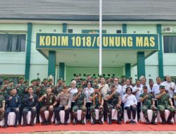 Pemkab Sambut Kunjungan Pangdam XXII/TB ke Kodim 1018/Gumas