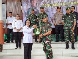 Wabup dan Pangdam XXII/TB Bakti Sosial di Sekolah Rakyat