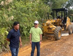 Pemkab Gunung Mas Genjot Pembangunan Jalan Pedalaman