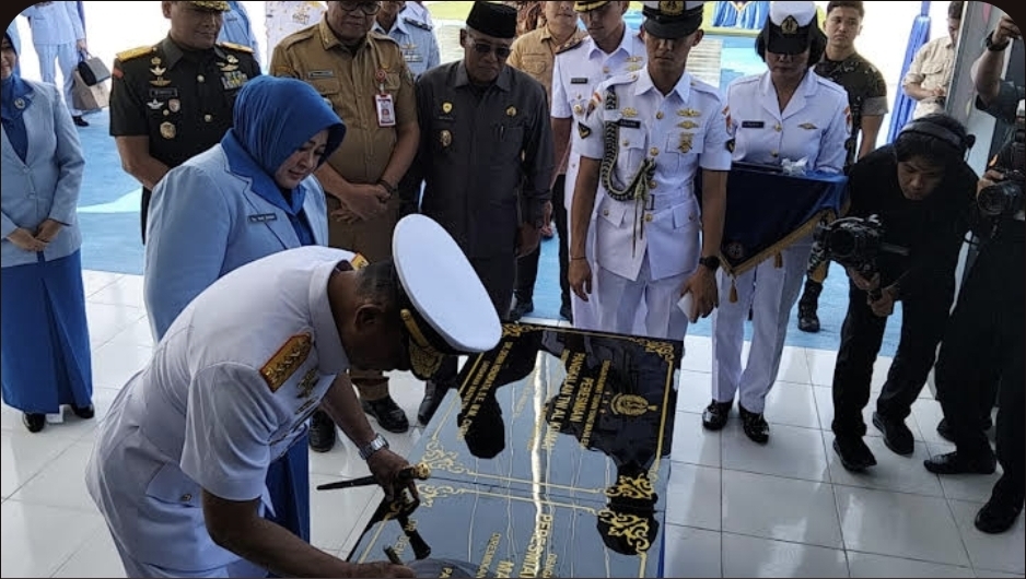 Tonggak Baru Pertahan Laut di Kalteng-Pangkoarmada RI Resmikan Gedung Baru Mako Lanal Kumai