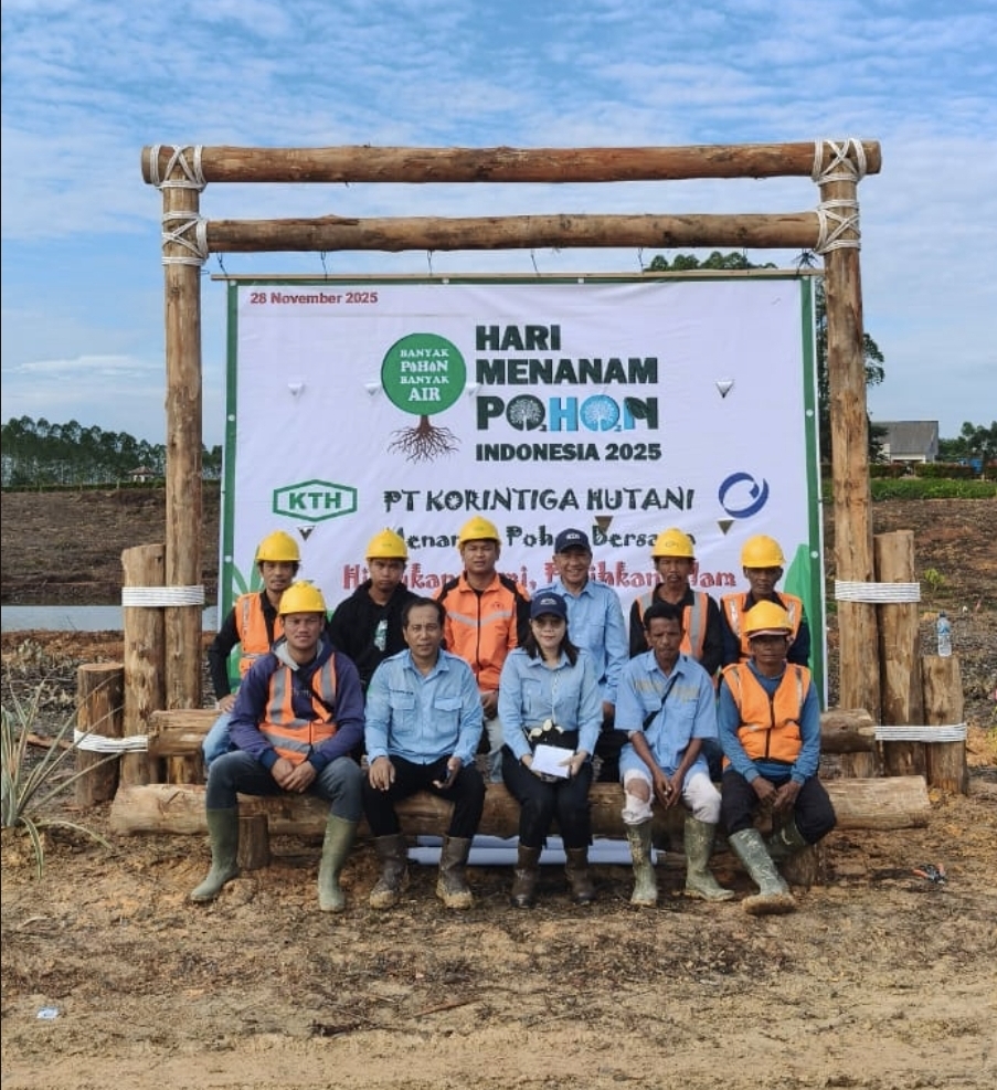 Hari Menanam Pohon Indonesia Tahun 2025-Dilahan 4,6 Hektar, PT KTH Tanam Bibit Kayu dan Buah Buahan Hari Menanam Pohon Indonesia Tahun 2025-Dilahan 4,6 Hektar, PT KTH Tanam Bibit Kayu dan Buah Buahan