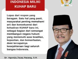 Teras Narang Apresiasi Hadirnya KUHAP Baru