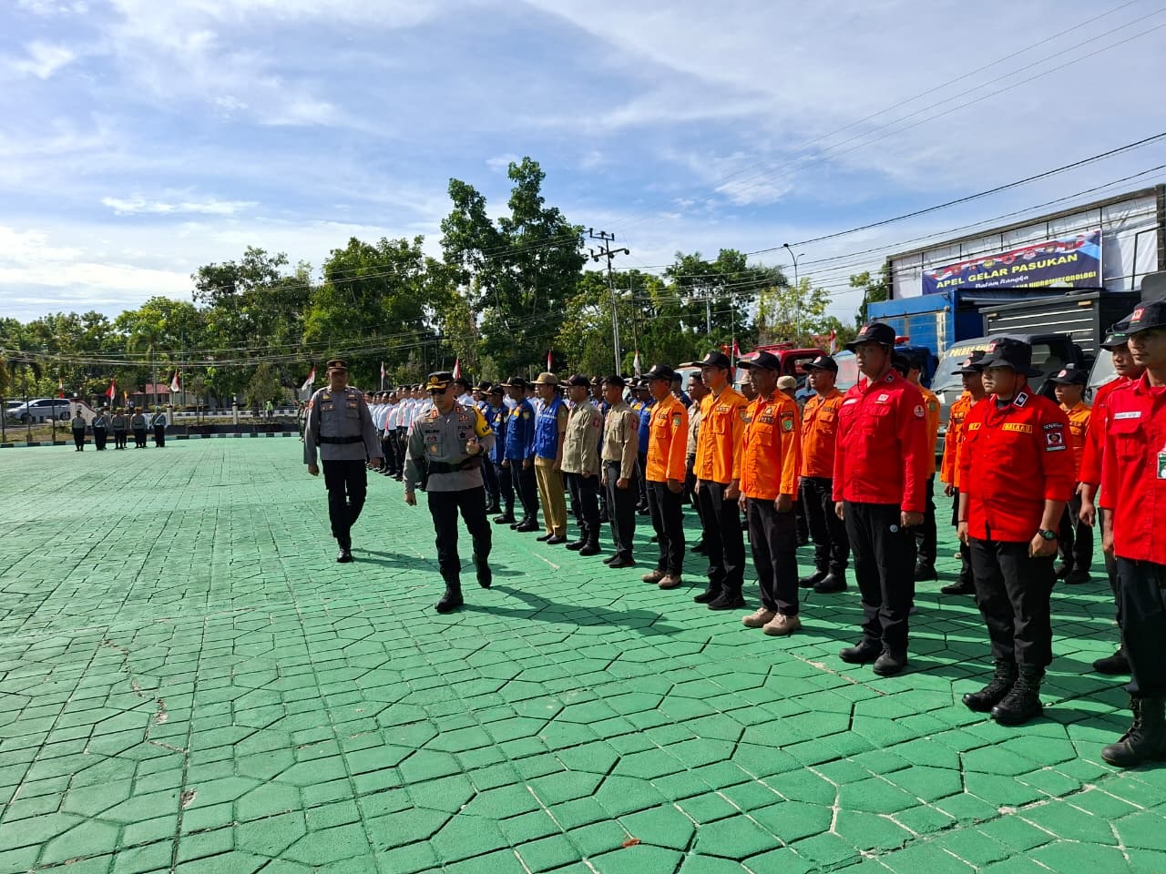 Polres Sukamara Apel Tanggap Darurat Bencana Hidrometeorologi 2025