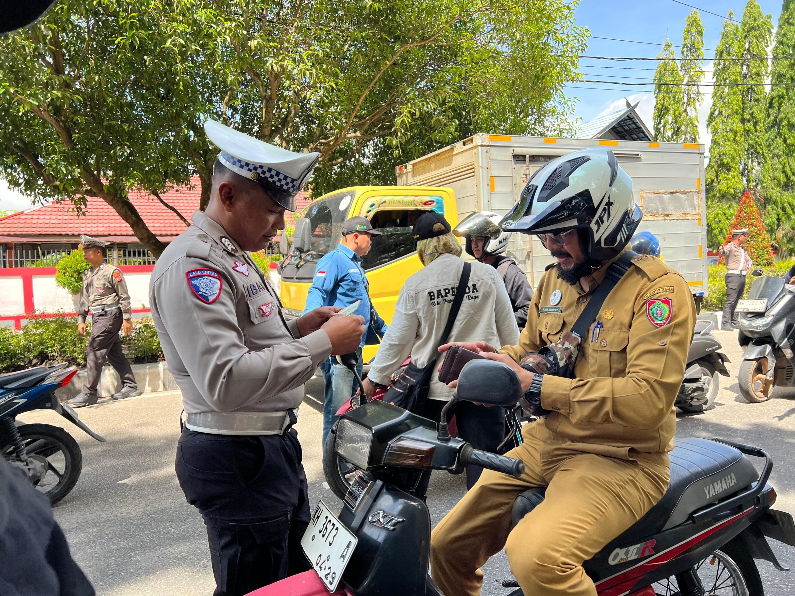 519 Kendaraan Terjaring Razia Pajak