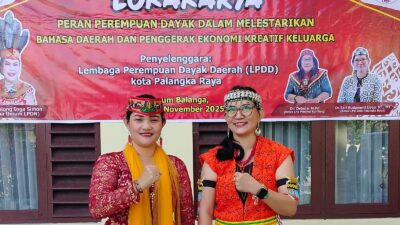 LPDD Palangka Raya Gelar Lokakarya Meningkatkan Kualitas dan Peran Perempuan Dayak