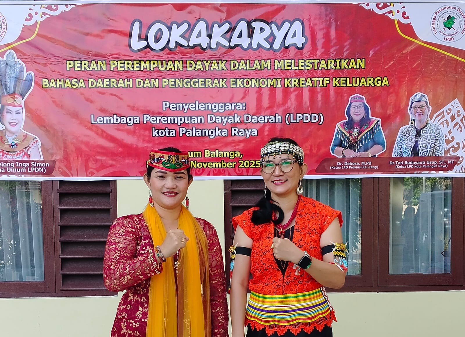 LPDD Palangka Raya Gelar Lokakarya Meningkatkan Kualitas dan Peran Perempuan Dayak