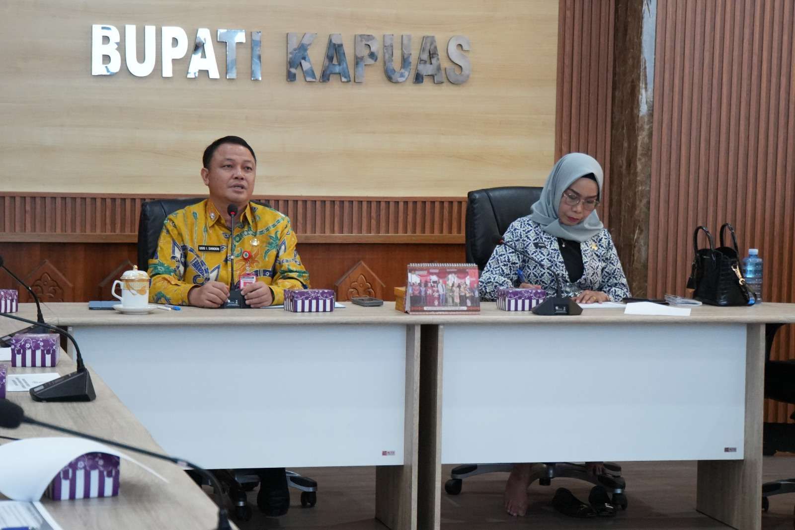 Pemkab Dukung Peningkatan Kinerja Perumdam Tirta Pambelom
