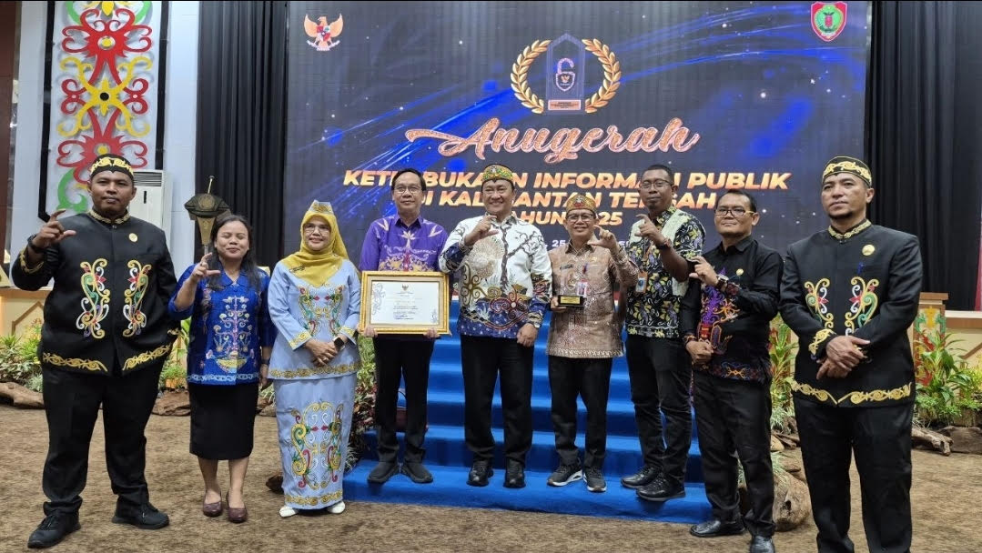 Pemkab Lamandau Raih Anugerah Keterbukaan Informasi Publik 2025, Naik Kategori Menjadi “Informatif”