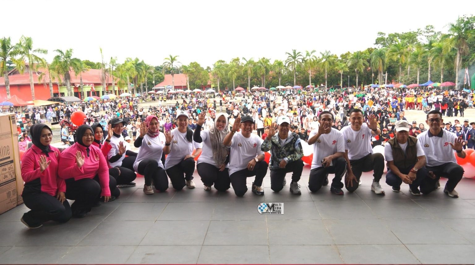 DPRD Mura Apresiasi Jalan Sehat HUT Bhayangkara