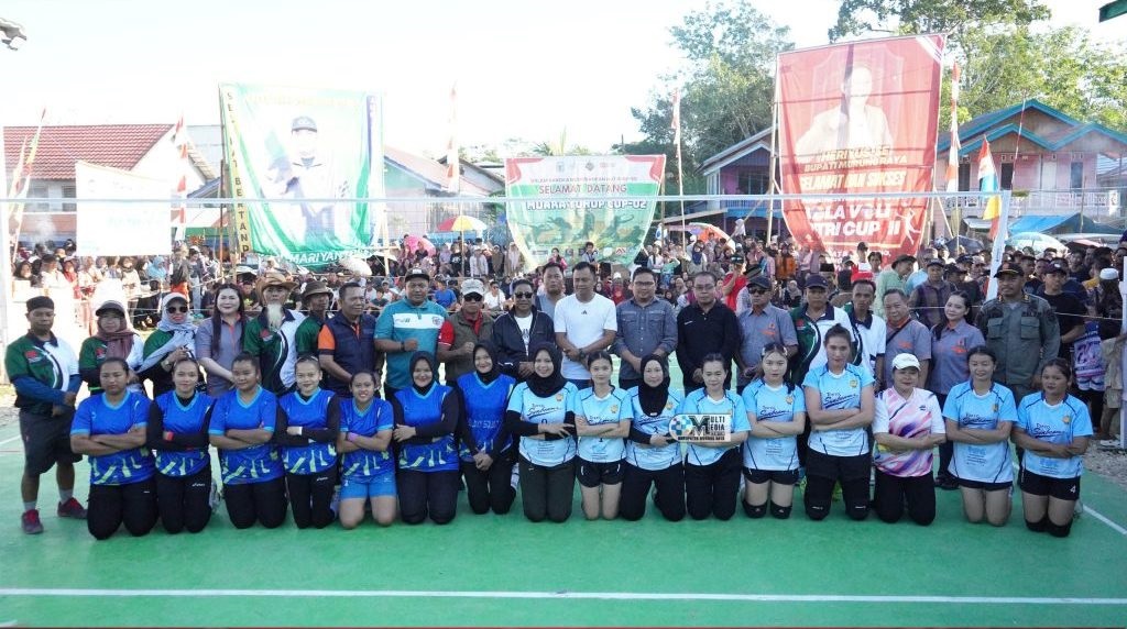 Ketua DPRD Hadiri Final Pertandingan Voli Muara Tuhup Cup